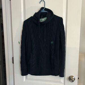 L.L. Bean Women’s or Men’s Dark Blue Turtleneck Sweater